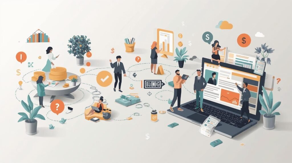 how bloggers make money online